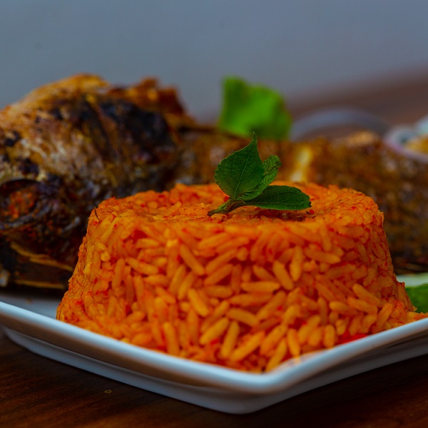 Jollof Rice and Fish