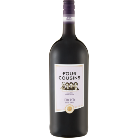 FOUR COUSINS DRY RED